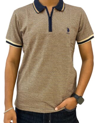 U S POLO COLLARED T-SHIRT