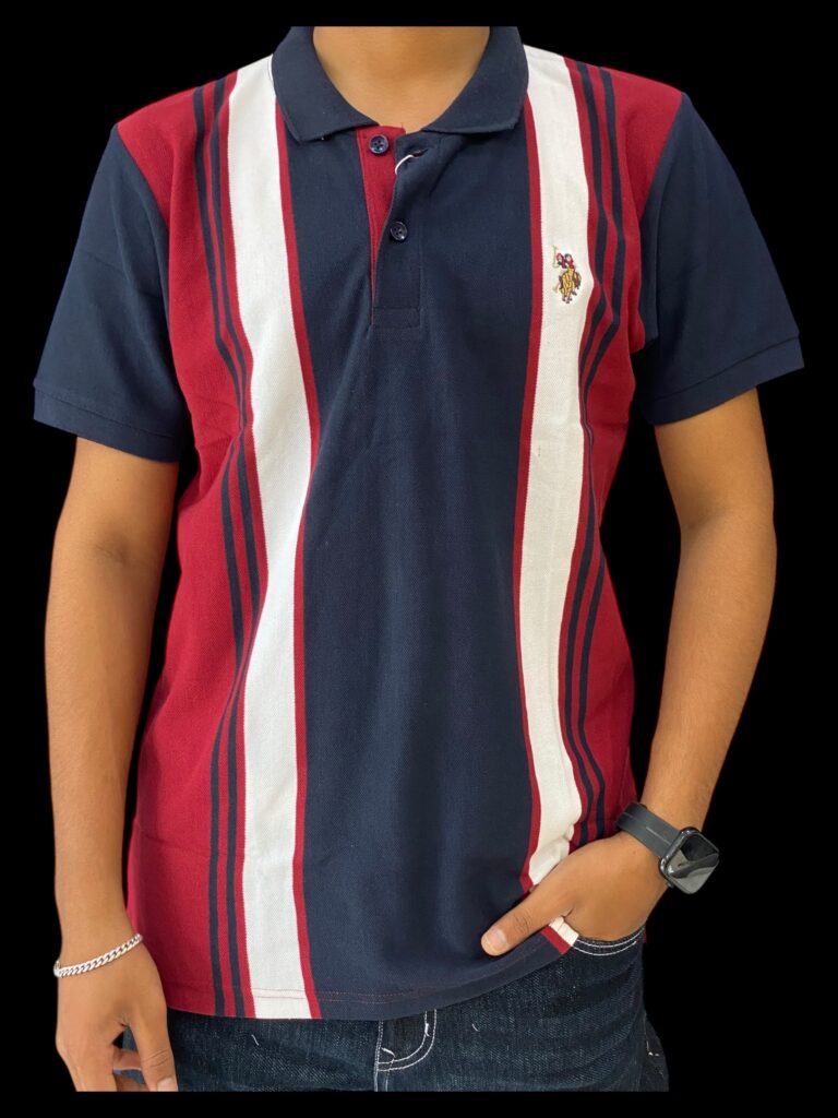 U S POLO COLLARED T-SHIRT