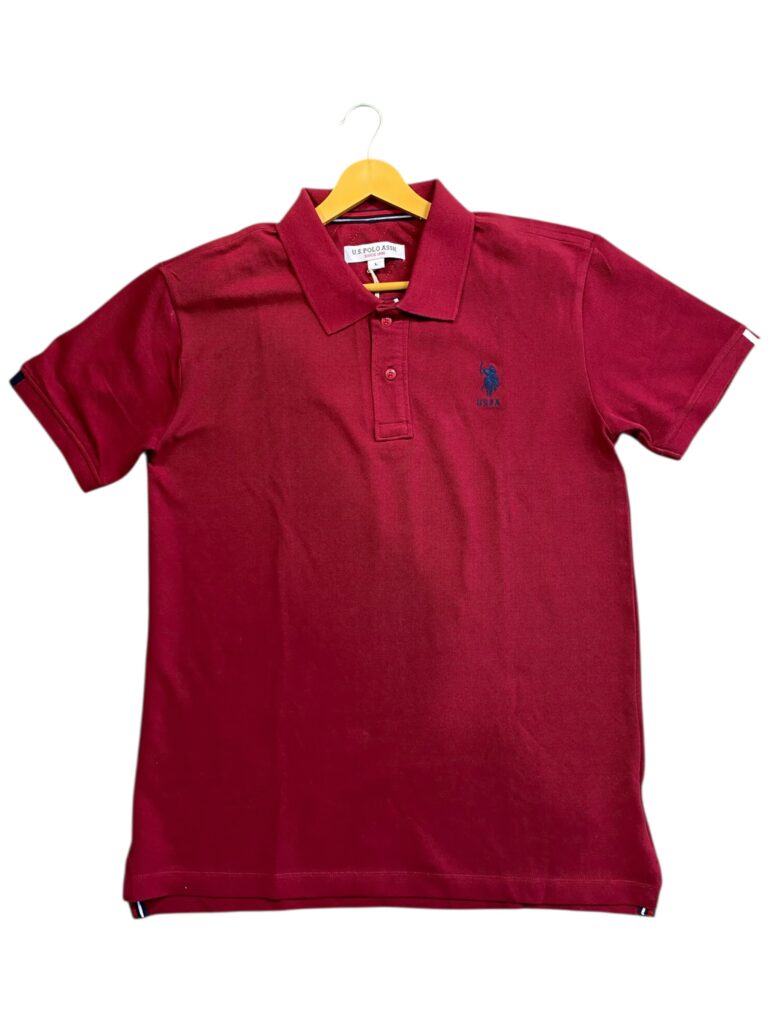 US POLO ASSN COLLARED TSHIRT