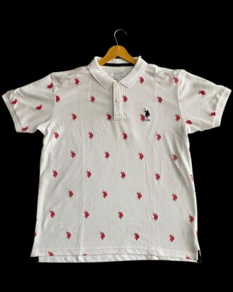 US POLO ASSN COLLARED TSHIRT