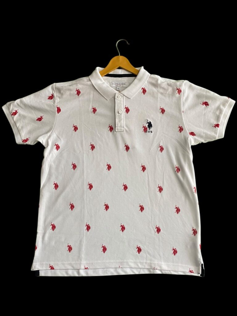 US POLO ASSN COLLARED TSHIRT