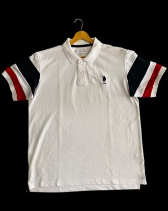 US POLO ASSN COLLARED TSHIRT