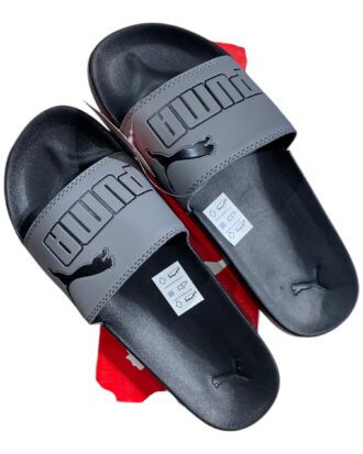 PUMA  BLACK  SLIDDER