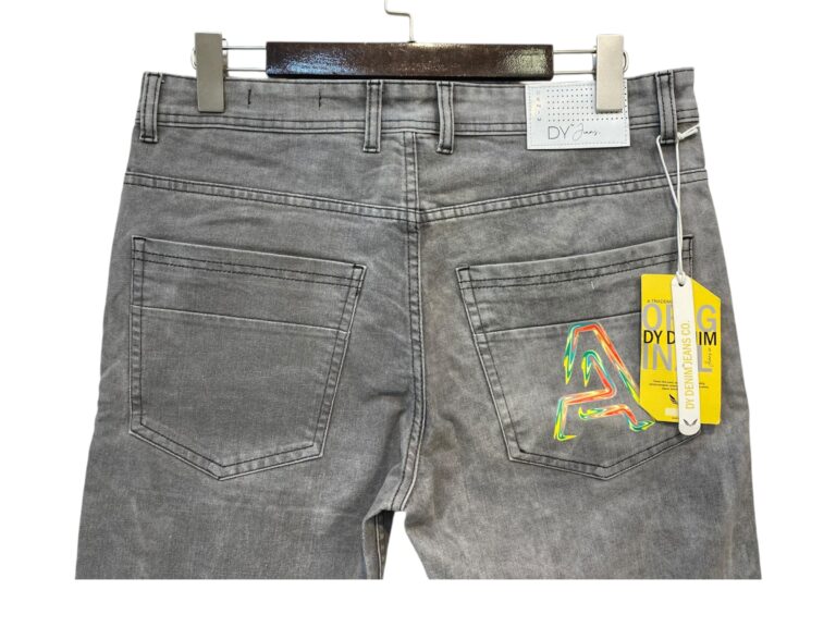D Y DENIM DARK GREY JEANS - Image 3