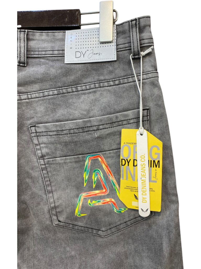 D Y DENIM DARK GREY JEANS - Image 4