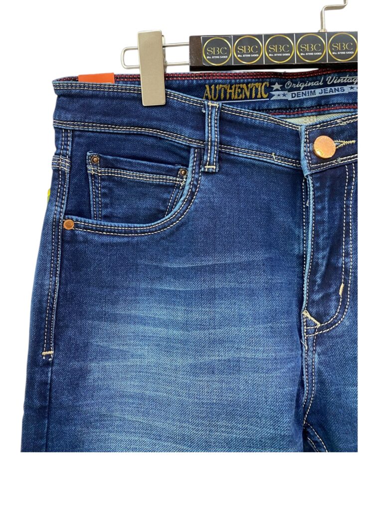 BREWBERRYS DARK BLUE JEANS - Image 4