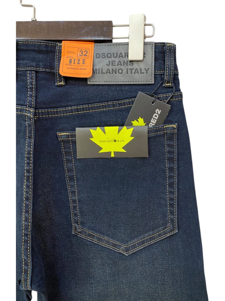 DSQUARED DARK BLUE JEANS - Image 4