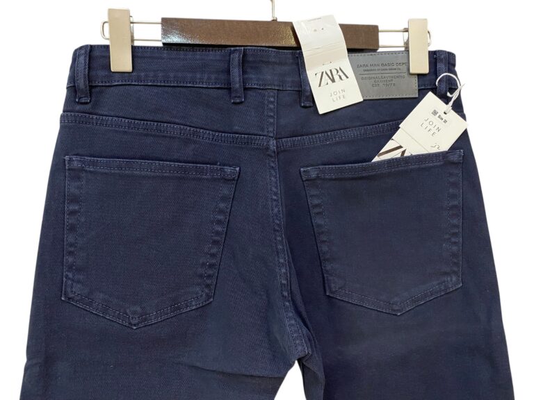 ZARA  NAVY BLUE JEANS - Image 3
