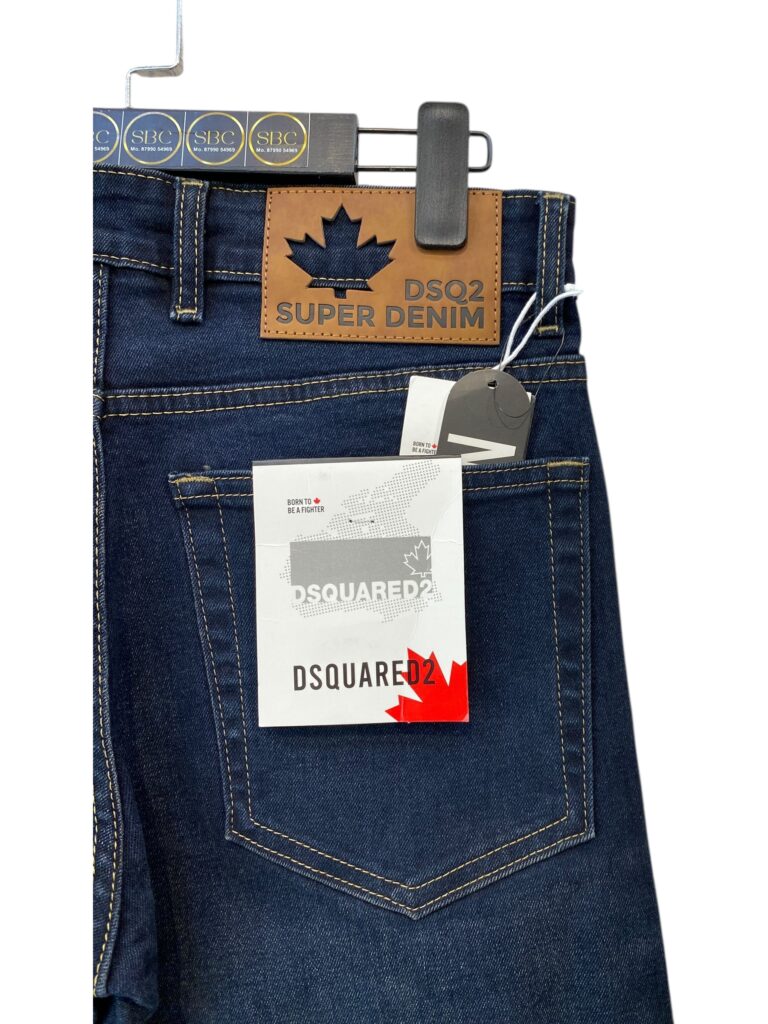 DSQUARED NAVY BLUE JEANS - Image 3