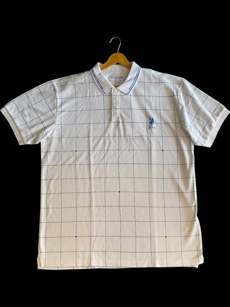 U S POLO ASSN COLLARED TSHIRT