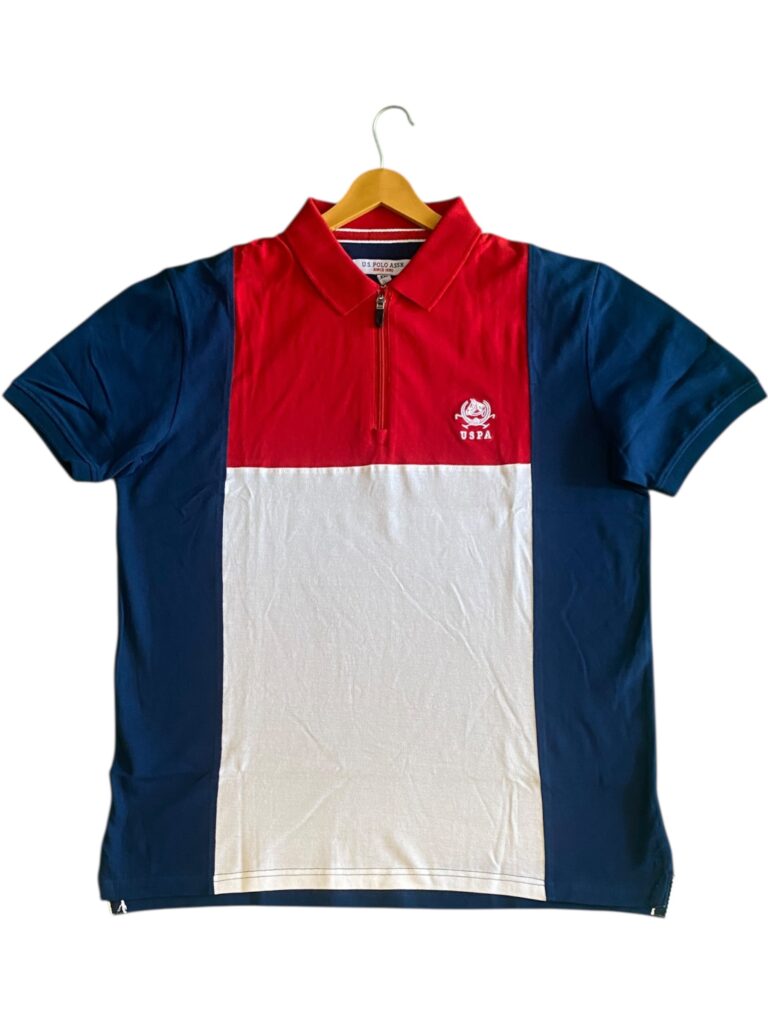 U S POLO ASSN COLLARED TSHIRT