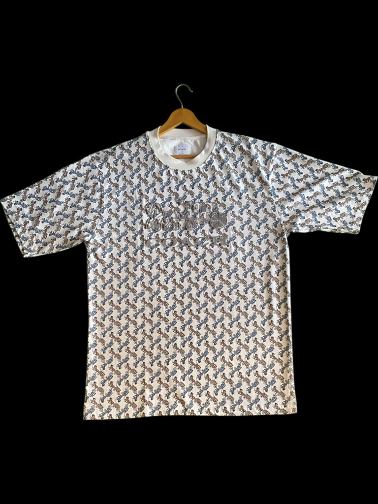 COACH OVERSIZE ROUND NECK TSHIRT