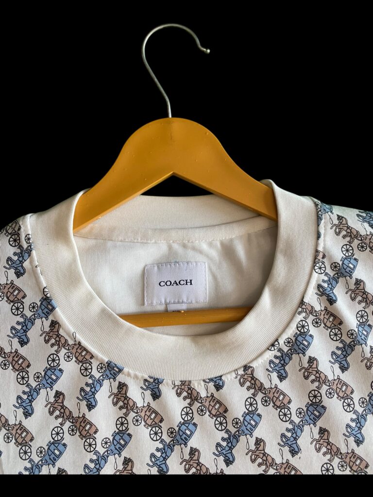 COACH OVERSIZE ROUND NECK TSHIRT - Image 3