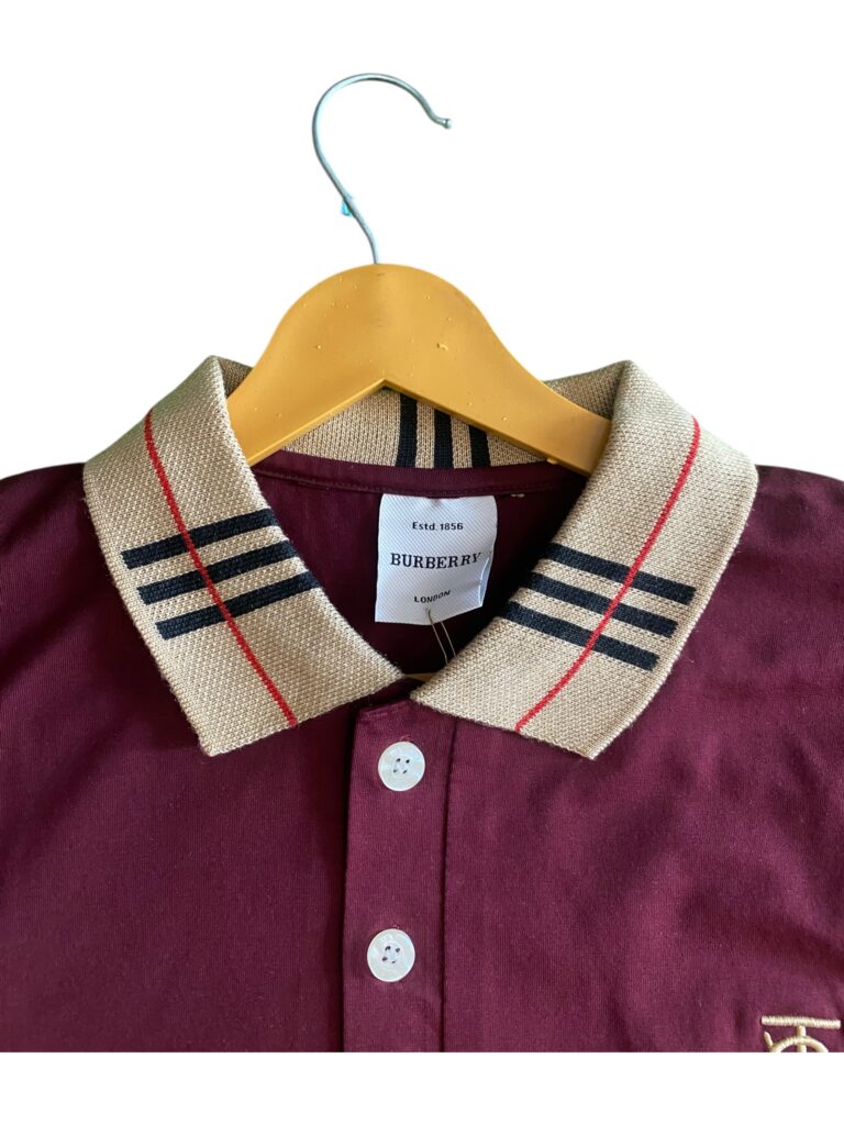 BURBERRY COLLARED TSHIRT - Image 3