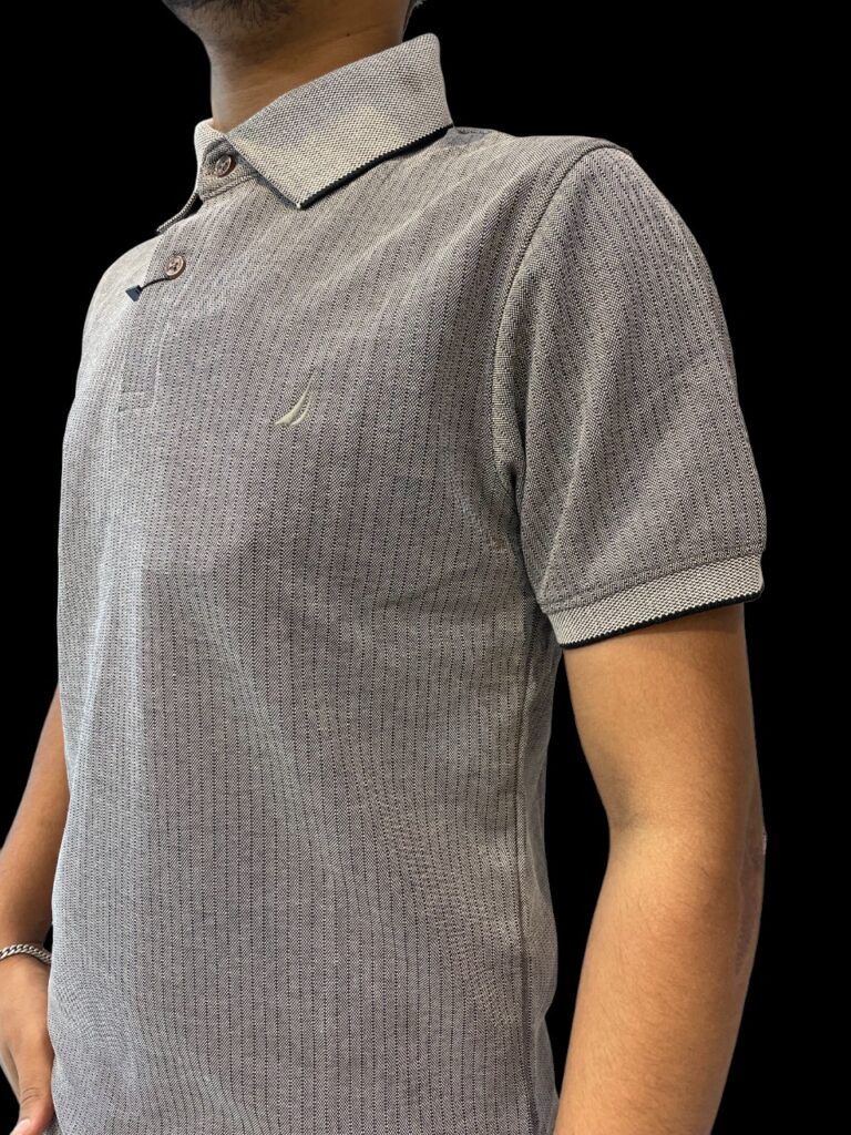 NAUTICA Stylish Collared T-Shirt - Image 2