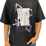 Puma Oversize Graphic Black T-Shirt
