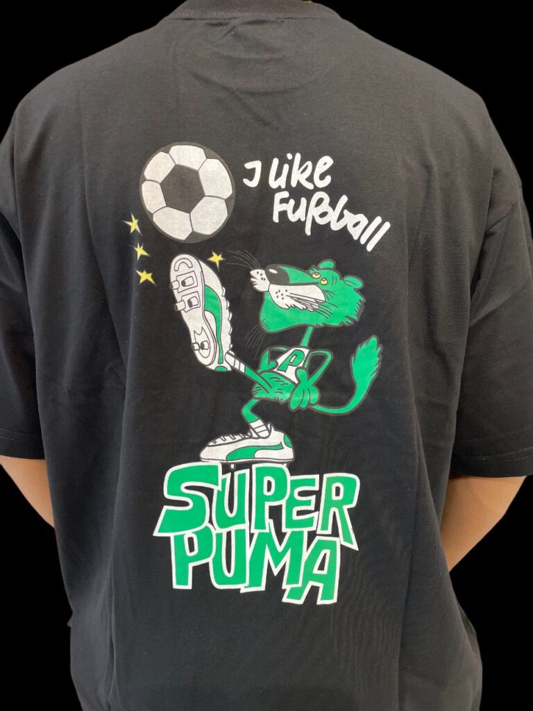 Puma Oversize Graphic Black T-Shirt - Image 4