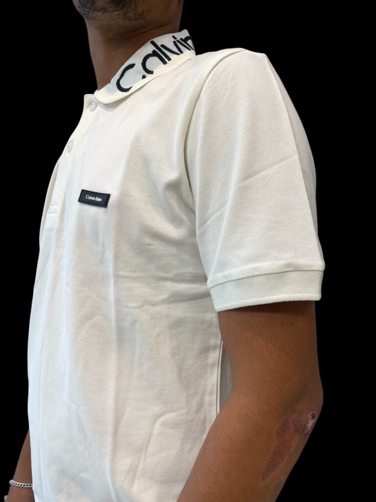 Calvin Klein Collared T-Shirt - Image 2