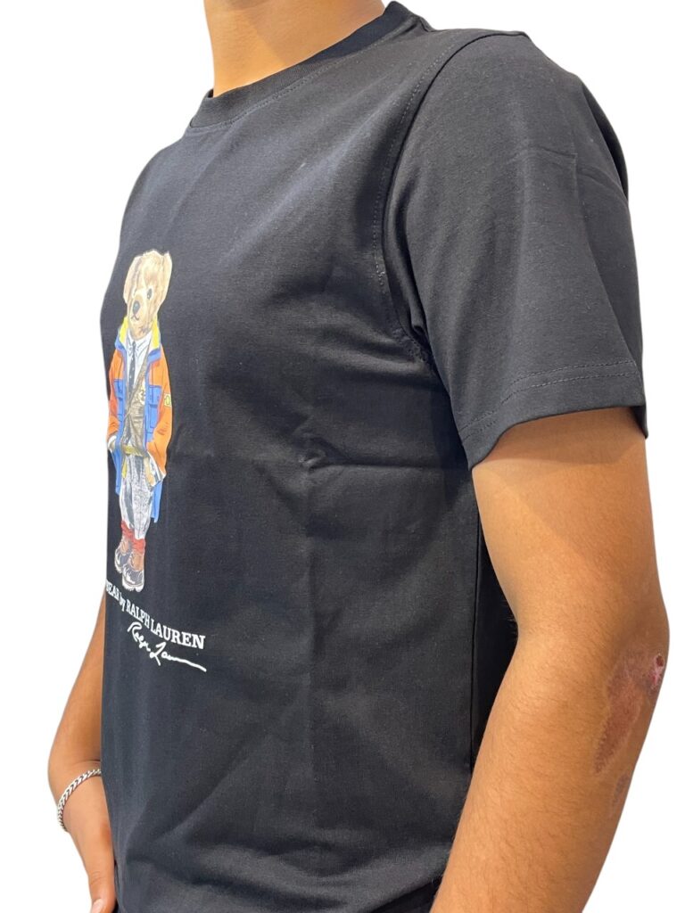 Polo Bear  Graphic T-Shirt - Image 2