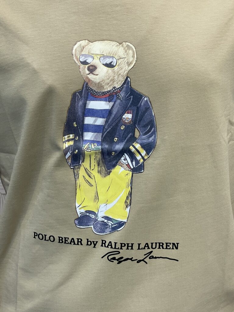 Polo Bear  Graphic T-Shirt - Image 2