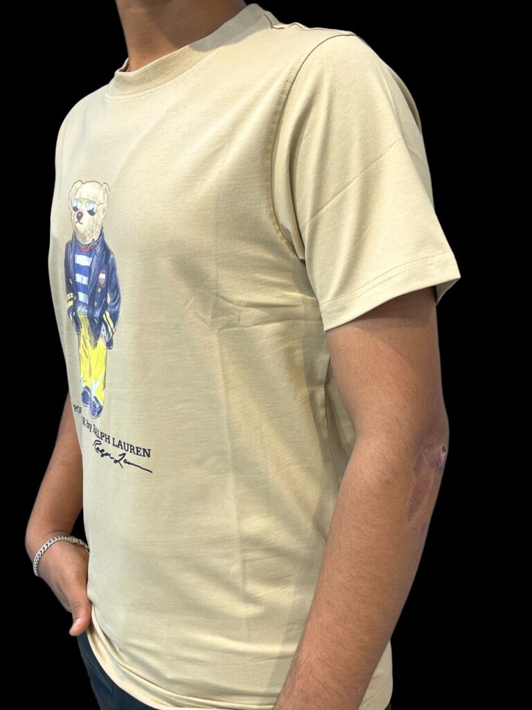 Polo Bear  Graphic T-Shirt - Image 3