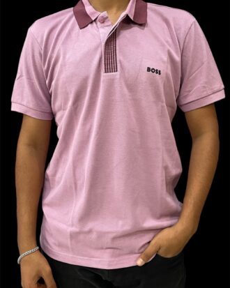 BOSS Contrast Collar Polo Shirt