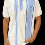 US POLO Striped Polo T-Shirt
