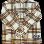 Imported Yellow&Blue Checked Shirt
