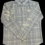 Imported Light Grey Floral Shirt