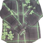 Imported Black &Green Floral Shirt