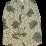 Imported Beige Floral&Textured Shirt