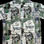 Imported Abstract Print Shirt