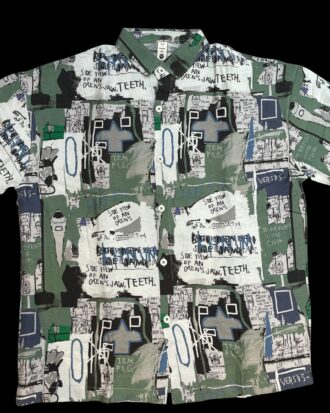 Imported Abstract Print Shirt