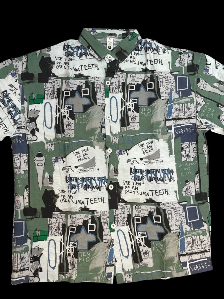 Imported Abstract Print Shirt