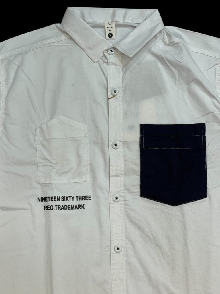 Classic White Long-Sleeve Shirt - Image 2