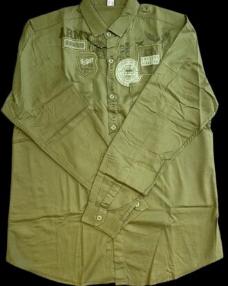 IMPORTED Army Style Casual Shirt