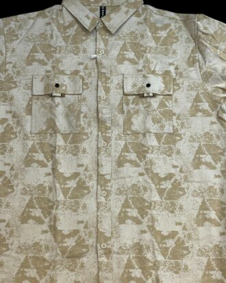IMPORTED Geometric Print Shirt