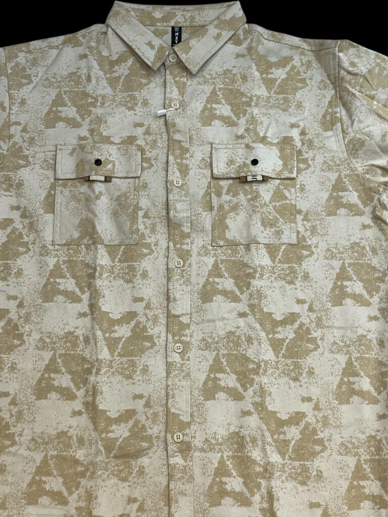 IMPORTED Geometric Print Shirt