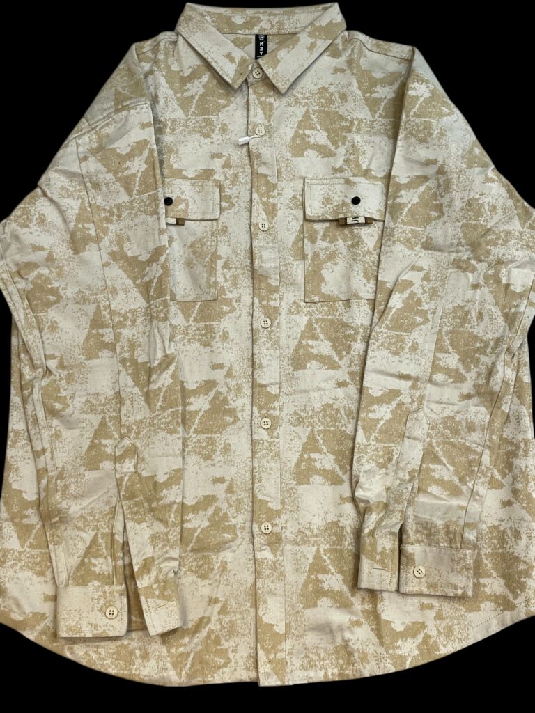 IMPORTED Geometric Print Shirt - Image 2