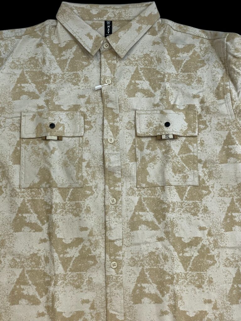 IMPORTED Geometric Print Shirt - Image 3