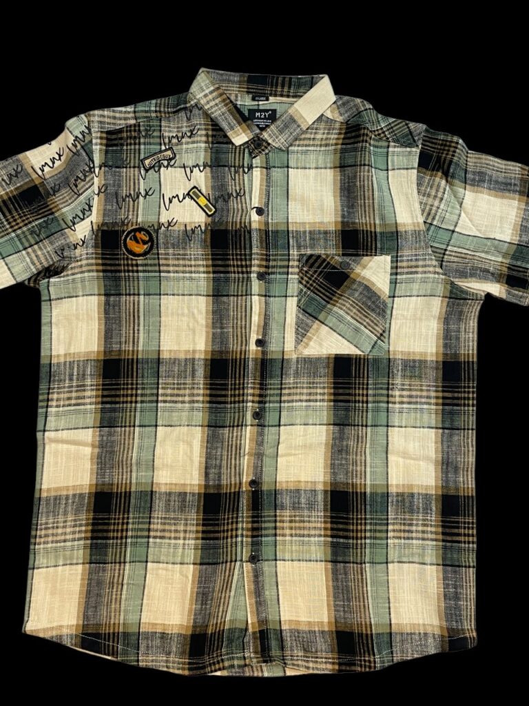M2Y Plaid Casual Shirt
