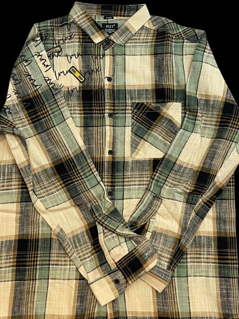 M2Y Plaid Casual Shirt - Image 2