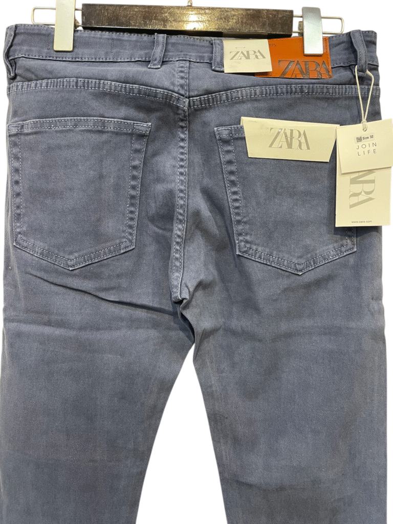 ZARA Deep Navy BLUE JEANS - Image 5