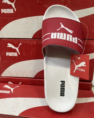 PUMA WHITE SLIDERS